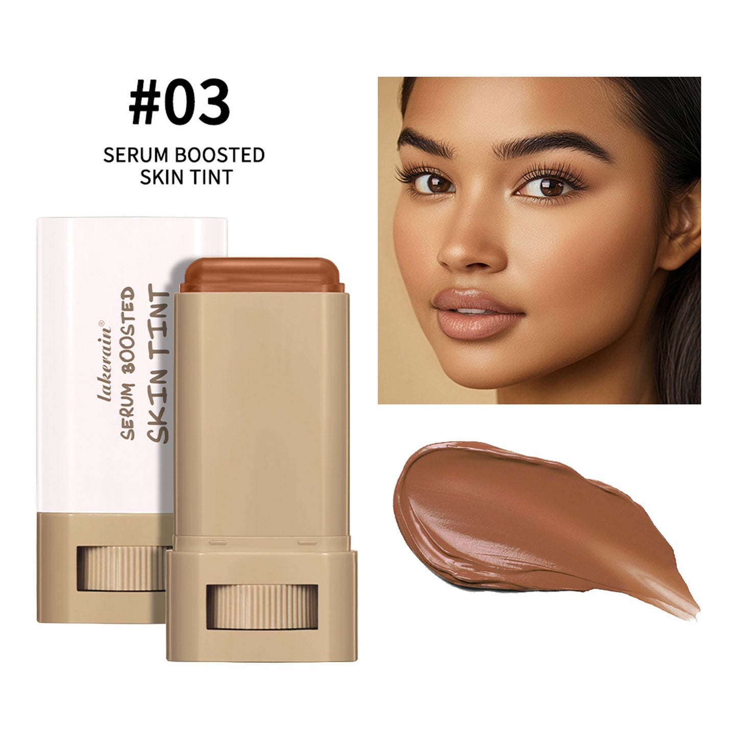 Lakerain® Boosted Skin Tint Balm Serum